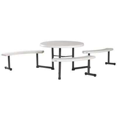 Lifetime 44-Inch Round Picnic Table