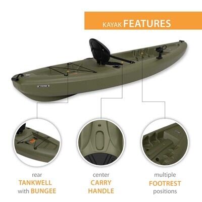 Lifetime Triton Angler 100 Fishing Kayak