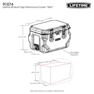 Lifetime 48 Quart High Performance Cooler