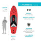 Lifetime Horizon 100 Stand-Up Paddleboard - 2 Pack (Paddles Included)