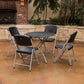 Lifetime 33-Inch Round Personal Table and (4) Chairs Combo
