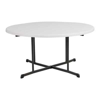 Lifetime 60-Inch Round Fold-In-Half Table (Commercial)