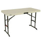 Lifetime 4-Foot Adjustable Height Table (Commercial) 80387G