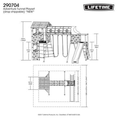 Lifetime Adventure Tunnel Playset