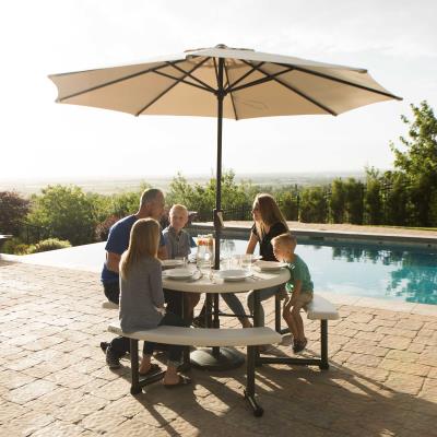 Lifetime 44-Inch Round Picnic Table