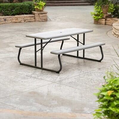 Lifetime 6-Foot Folding Picnic Table(60366)