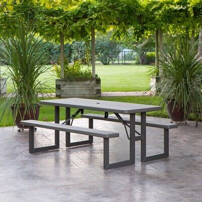 Lifetime 6-Foot Craftsman Folding Picnic Table