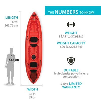 Lifetime Beacon 120 Tandem Kayak