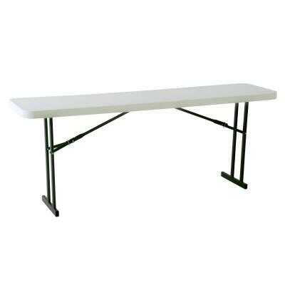 Lifetime 8-Foot Seminar Table (Commercial) - White Granite