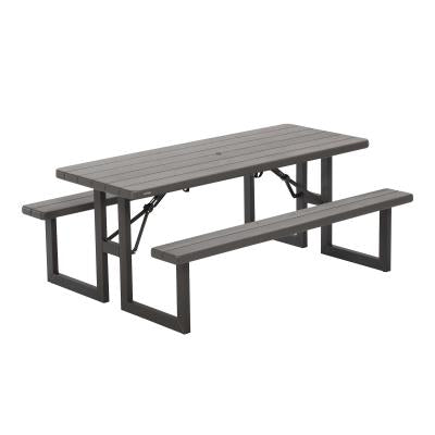 Lifetime 6-Foot Craftsman Folding Picnic Table