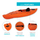 Lifetime Guster 10 Sit-In Kayak