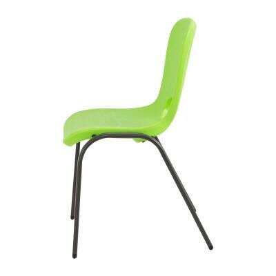 Lifetime Childrens Stacking Chair (Essential) - Lime Green