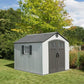 Lifetime 8 Ft. x 10 Ft. Outdoor Storage Shed (60202)