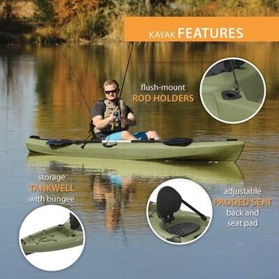 Lifetime Weber Angler 110 Fishing Kayak