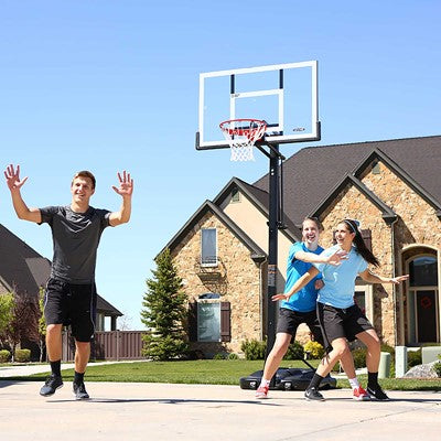 Lifetime Adjustable Portable Basketball Hoop (54-Inch Polycarbonate)