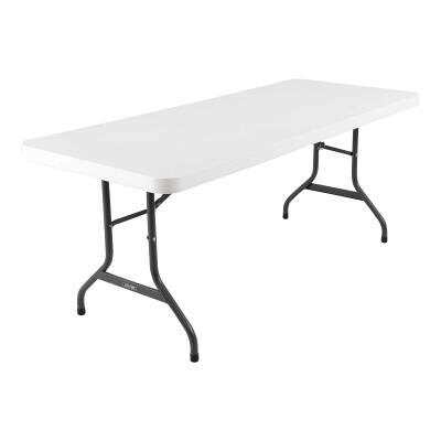 Lifetime 6-Foot Folding Table (Commercial) - White Granite