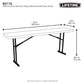 Lifetime 6-Foot Seminar Table (Commercial) - White Granite