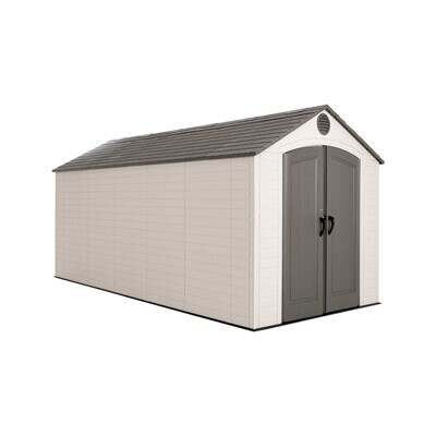 Lifetime 15 Ft. x 8 Ft. Outdoor Storage Shed DUAL ENTRY (60349)