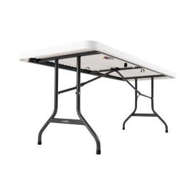 Lifetime 6-Foot Folding Table (Commercial) - White Granite