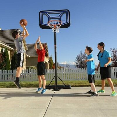 Lifetime Adjustable Portable Basketball Hoop (44-Inch Polycarbonate)