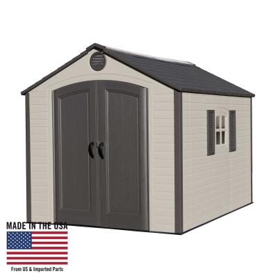 Lifetime 8 Ft. x 10 Ft. Outdoor Storage Shed (60056)
