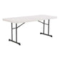 Lifetime 6-Foot Folding Table (Professional) - Putty