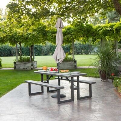 Lifetime 6-Foot Craftsman Folding Picnic Table