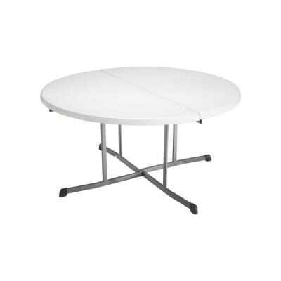 Lifetime 60-Inch Round Fold-In-Half Table (Commercial)