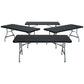 Lifetime (4) 6-Foot Stacking Tables and (24) Chairs Combo (Commercial)