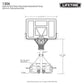 Lifetime Poolside Adjustable Basketball Hoop (44-Inch Polycarbonate)