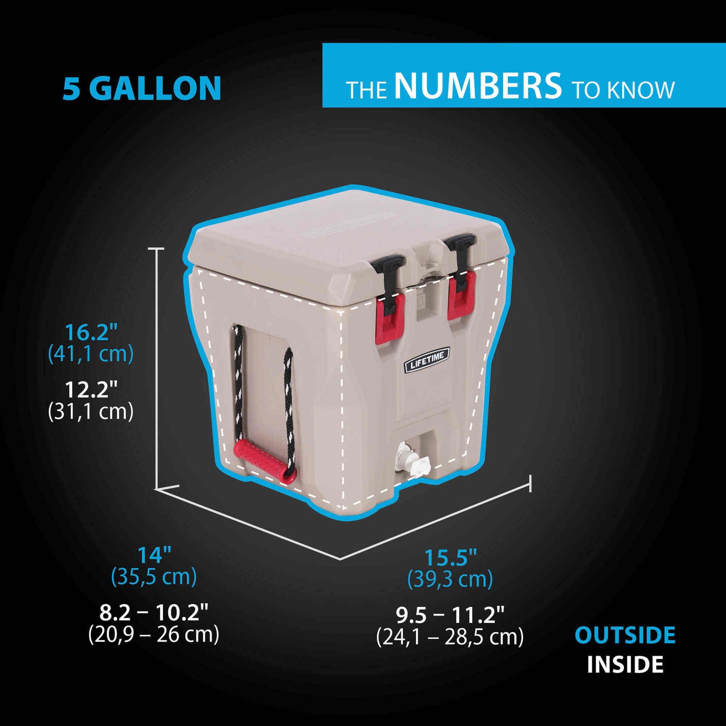 Lifetime 5 Gallon Water Cooler