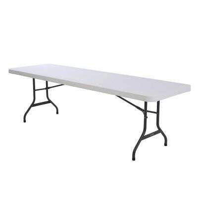 Lifetime 8-Foot Table and (8) Chairs Combo (Commercial)
