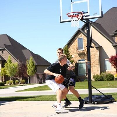 Lifetime Adjustable Portable Basketball Hoop (54-Inch Polycarbonate)