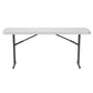 Lifetime 6-Foot Seminar Table (Commercial) - White Granite