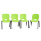 Lifetime Childrens Stacking Chair (Essential) - Lime Green