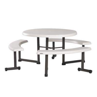 Lifetime 44-Inch Round Picnic Table