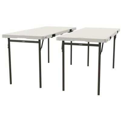 Lifetime 6-Foot Fold-In-Half Table - 2 Pk (Commercial)