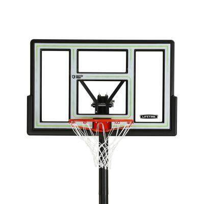 Lifetime Adjustable Portable Basketball Hoop (46-Inch Polycarbonate)
