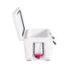 Cooler 55 Quart Wasatch White and Pink