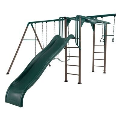 Lifetime Monkey Bar Adventure Swing Set (Earthtone)