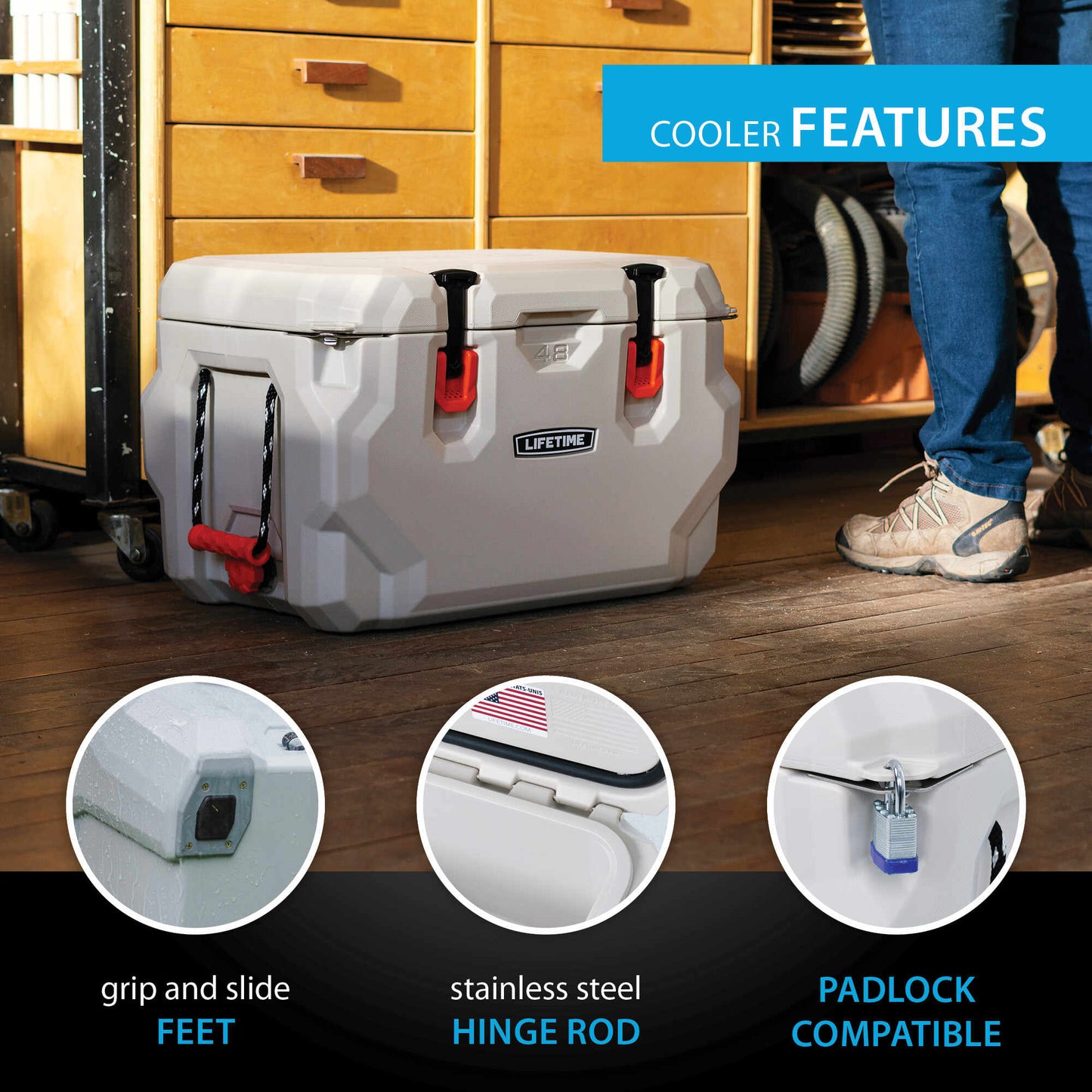 Lifetime 48 Quart High Performance Cooler