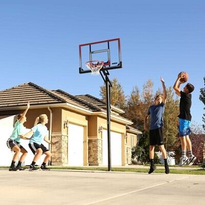 Lifetime Adjustable In-Ground Basketball Hoop (50-Inch Polycarbonate)