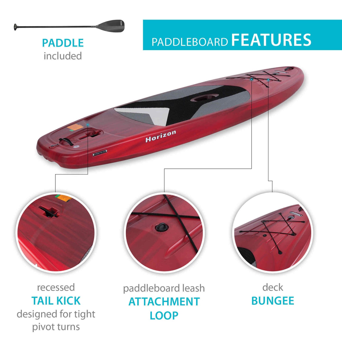 Lifetime Horizon 100 Stand-Up Paddleboard (Paddle Included)