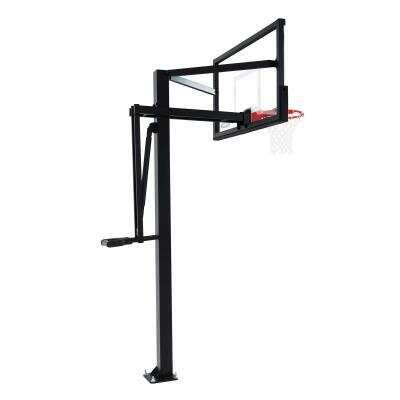 Lifetime Mammoth Bolt Down Basketball Hoop (60-Inch Tempered Glass)