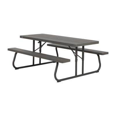 Lifetime 6-Foot Classic Folding Picnic Table - Putty