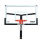 Lifetime Mammoth Bolt Down Basketball Hoop (60-Inch Tempered Glass)