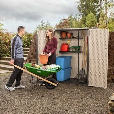 Lifetime Vertical Storage Shed (53 cubic feet)