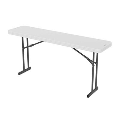 Lifetime 6-Foot Seminar Table (Commercial) - White Granite