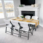 Lifetime 6-Foot Folding Table - (Light Commercial) - White Granite