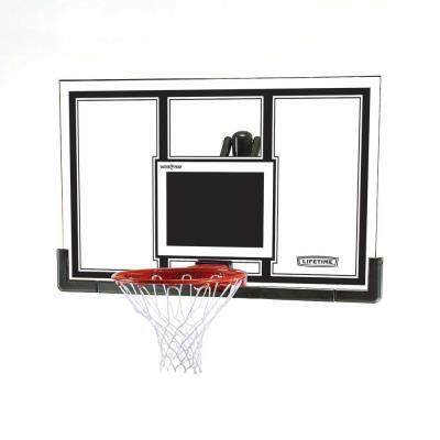 Lifetime Basketball Backboard and Rim Combo (54-Inch Polycarbonate)